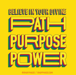 Open image in slideshow, &quot;Path, Purpose, Power&quot; Poster
